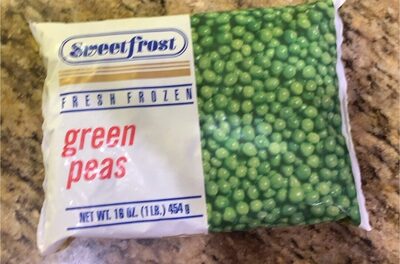 Sweet Frost Frozen Green Peas 16 oz