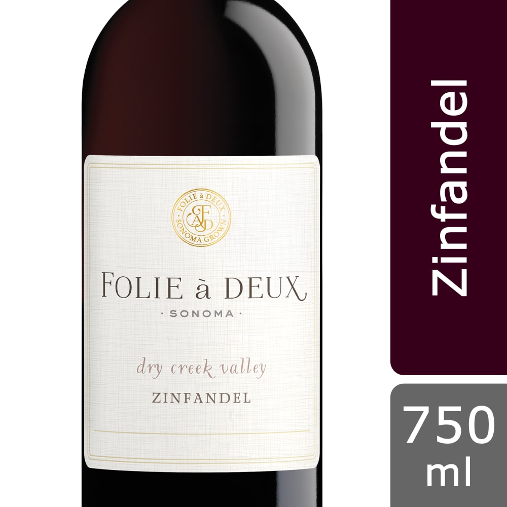 Folie A Deux Zinfandel Sonoma Dry Creek 750ml