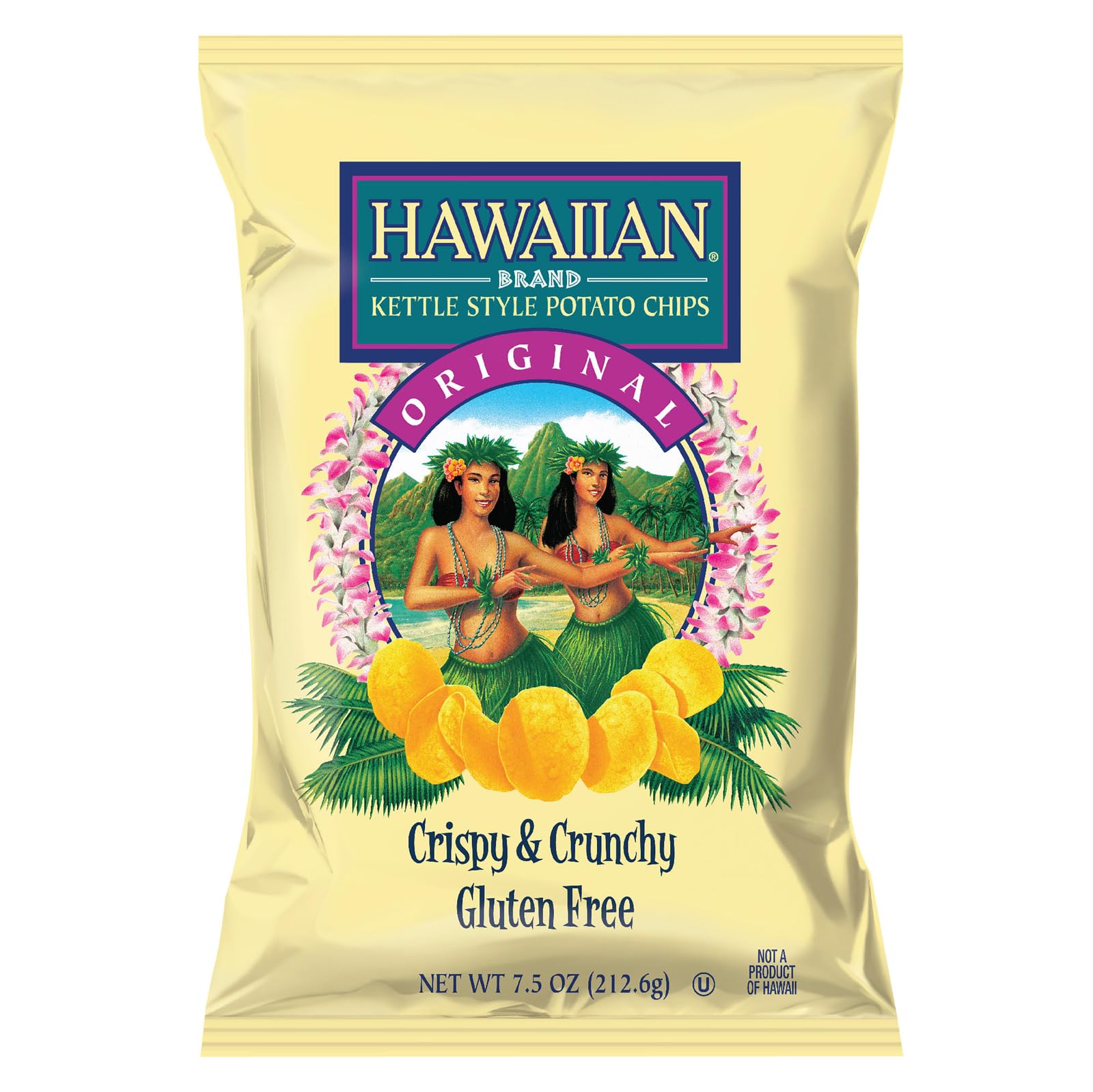 Hawaiian Original Kettle Style Potato Chips