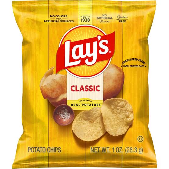Lay's Classic Potato Chips 1 oz