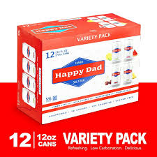 Happy Dad Hard Seltzer Variety 12pk/12 fl oz Cans