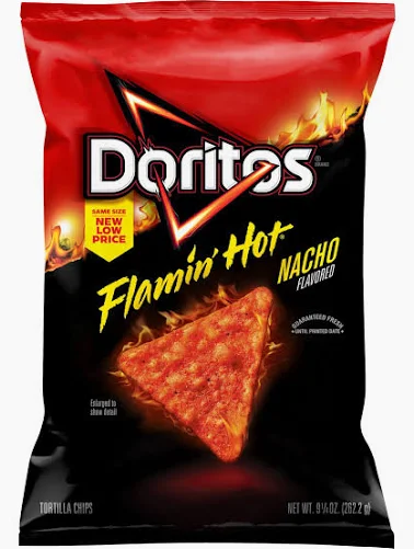 Doritos Flamin' Hot Nacho Tortilla Chips 9.75 oz