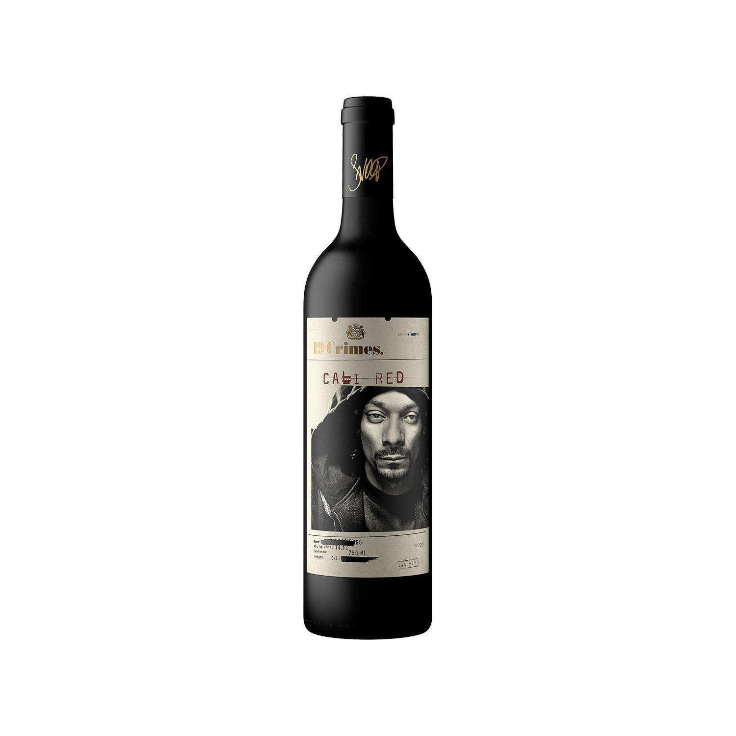 19 Crimes Snoop Cali Red Blend Wine,
