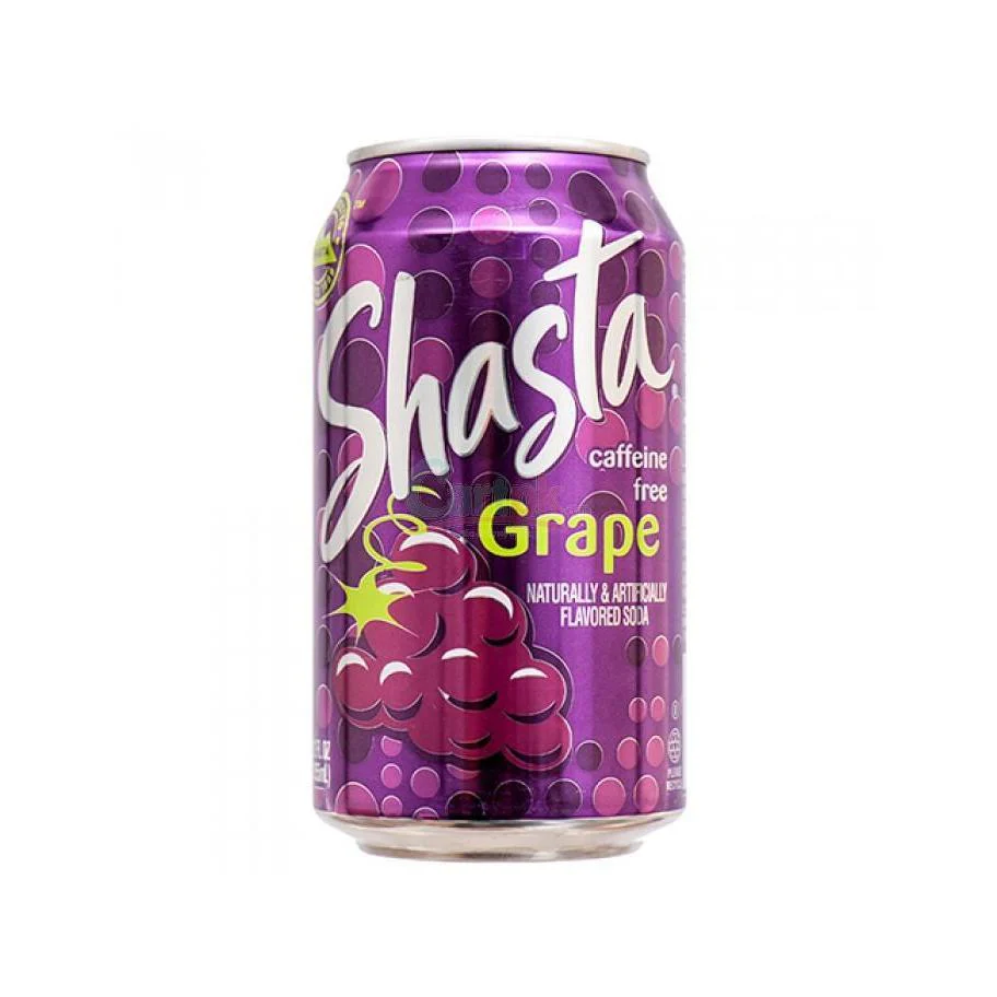 Shasta Grape Soda 12 fl oz Can