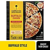Buffalo Style Chicken Crispy Thin Crust Pizza