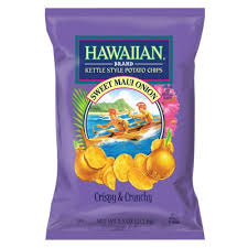Hawaiian Sweet Maui Onion Kettle Style Potato Chips