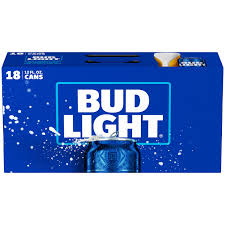 Bud Light American Lager Beer 18pk/12 fl oz Cans