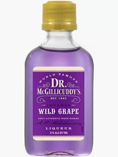Dr Mcgillicuddy's Grape Liqueur 50ml