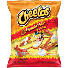 Cheetos Crunchy Flamin' Hot Cheese Snacks 8.5 oz