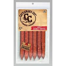 Cattlemans Cut Smoked Sausage Sticks- 3oz Bag