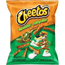 Cheetos Crunchy Cheddar Jalapeño Cheese Flavored Snacks 3.25 oz