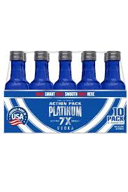 Platinum 7X Vodka 10 Pack 50ml