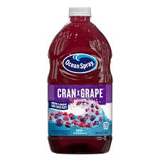 Ocean Spray Cran-Grape Cranberry Grape Juice Drink 64 fl oz Bottle