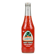 Jarritos Fruit Punch Soda 12.5 fl oz Glass Bottle