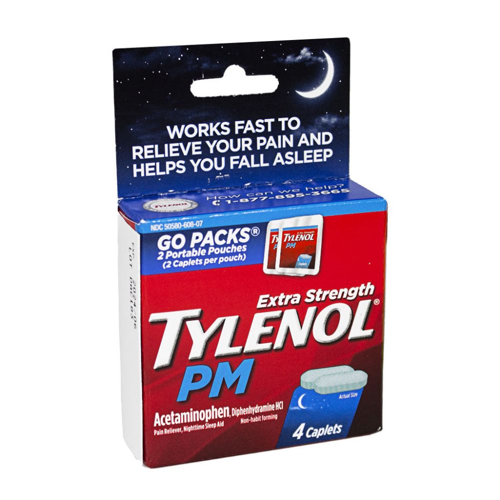 Tylenol PM Extra Strength 4 cap