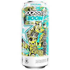 Rockstar Boom Pina Colada 16 fl oz Can