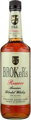 Broker's Blended American Whiskey Reserve 750ml