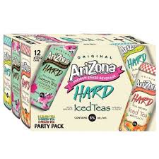Arizona Hard Tea Variety 12pk 12oz Cans