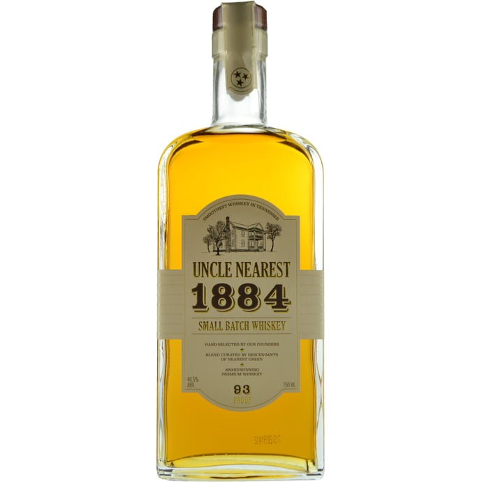 Uncle Nearest 1884 Whiskey 93 Proof 750ml