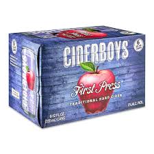 Ciderboys First Press Hard Cider 6pk/12 fl oz Cans