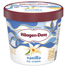 Haagen-Dazs Vanilla Ice Cream - 3.6oz