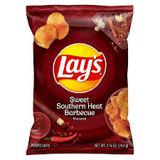 Lay's Sweet Southern Heat Barbecue Potato Chips 2.625 oz
