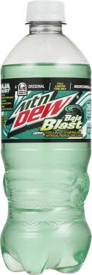 Mountain Dew Baja Blast Tropical Lime 20 fl oz Bottle