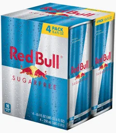 Red Bull Sugarfree 4pk/8.4 fl oz Cans