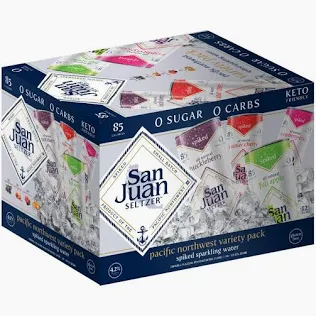 San Juan Seltzer Pacific Northwest Variety 12pk/12 fl oz Cans