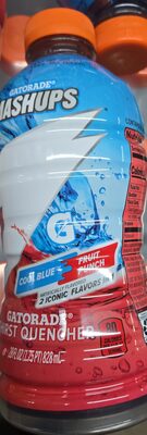 Gatorade Thirst Quencher Mashups Cool Blue & Fruit Punch 28 fl oz Bottle