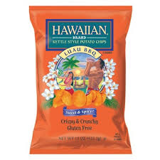 Hawaiian Luau BBQ Kettle Style Potato Chips