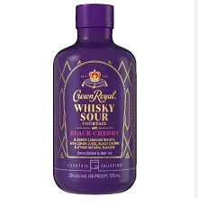 Crown Royal Black Cherry Whisky Sour 375ml