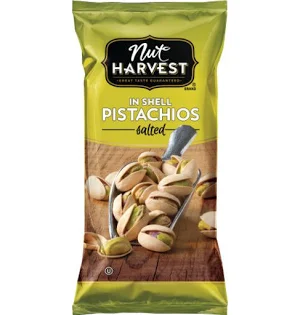 Nut Harvest, Sea Salted Pistachios 69.6g