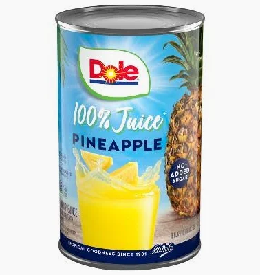Dole 100% Pineapple Juice 46 fl oz Can