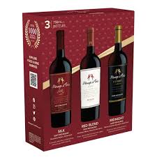 Menage a Trois Holiday Variety Pack 3 - 750ml