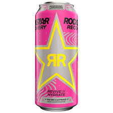 Rockstar Recovery Raspberry Lemonade 16 fl oz Can