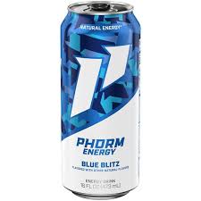 Phorm Energy Blue Blitz 16 fl oz Can