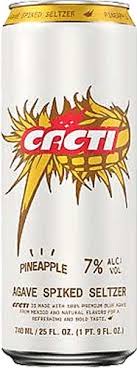 Cacti Pineapple Agave Spiked Seltzer 25 fl oz Can