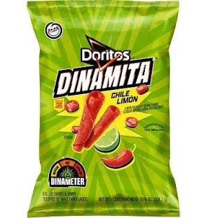 Doritos Dinamita Chile Limon Rolled Tortilla Chips 4 oz
