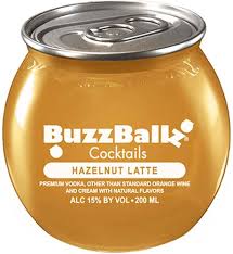 Buzzballz Chillers Hazelnut Latte Chiller 187ml