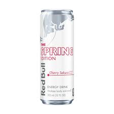 Red Bull Spring Edition Cherry Sakura 12 fl oz Can