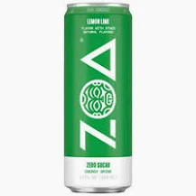 ZOA Energy Zero Sugar Lemon Lime 12 fl oz Can