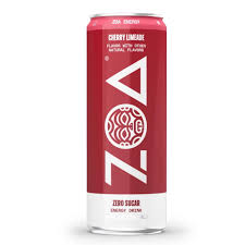 ZOA Zero Sugar Cherry Limeade 12 fl oz Can
