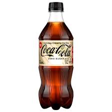 Coca-Cola Zero Sugar Cherry Vanilla 16.9 fl oz Bottle