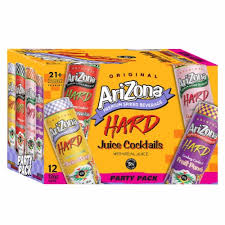 Arizona Hard Juice Cocktails party pack 12pk 12oz Cans