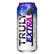 Truly Extra Black Raspberry Hard Seltzer 16 fl oz Can