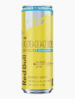 Red Bull Summer Edition Sugarfree Sudachi Lime 8.4 fl oz Can