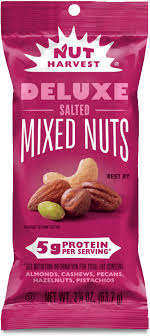 Nut Harvest Deluxe Salted Mixed Nuts 2.25 oz