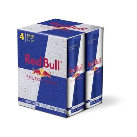 Red Bull Energy Drink 4pk/8.4 fl oz Cans