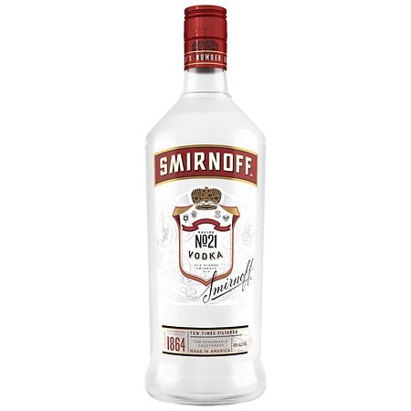 Smirnoff Vodka No.21 80 Proof 1.75L
